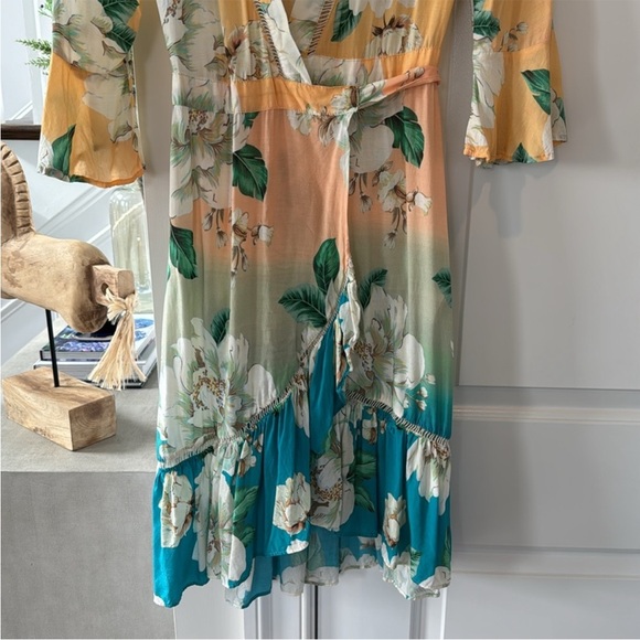 Farm Rio Wrap Mini Dress - Picture 3 of 10